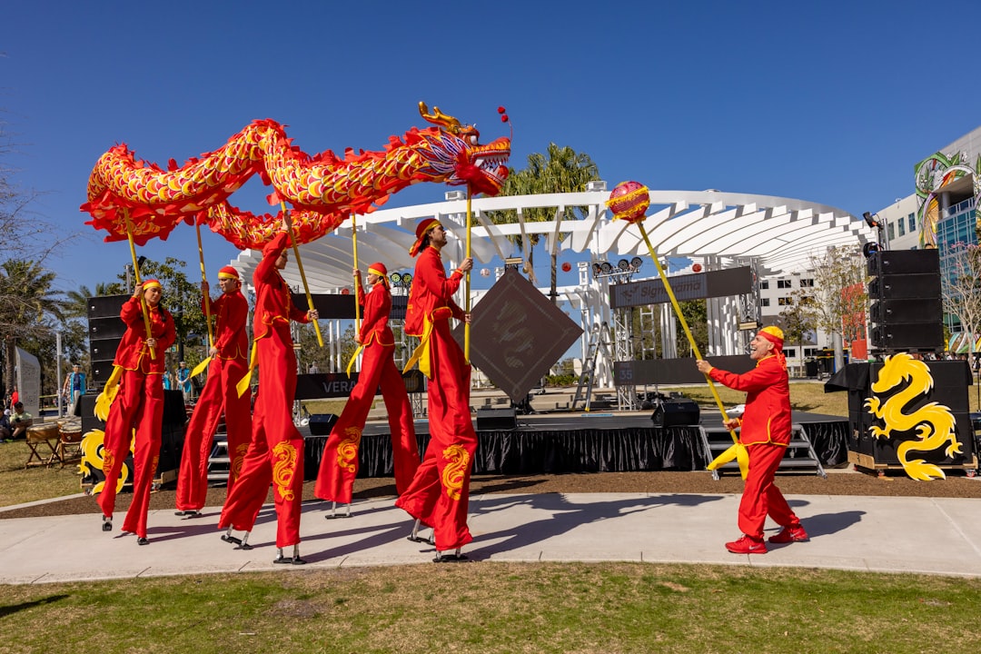 Photo Dragon dance